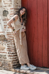 Blusa Chaleco Perla - Color Nude