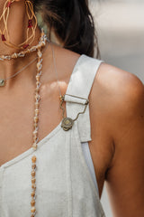 Enterizo BOTA Campana - Lino Semilla