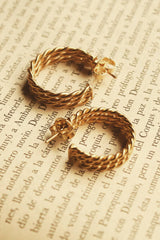 Candongas Pequeñas Entorchadas