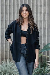 Sobrepuesto / Blusa Lira - Color Negro