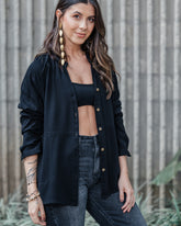 Sobrepuesto / Blusa Lira - Color Negro