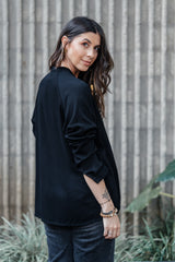 Sobrepuesto / Blusa Lira - Color Negro