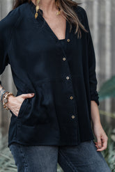 Sobrepuesto / Blusa Lira - Color Negro