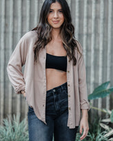 Sobrepuesto / Blusa Lira - Color Caqui