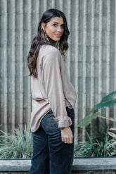 Sobrepuesto / Blusa Lira - Color Caqui