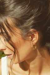 Candongas Pequeñas Entorchadas