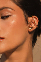 Topos Dorados - Aretes Jiipada Piedra