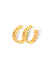 Candongas Pequeñas Entorchadas