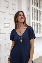 Collar Diamante Cuarzo Cristal