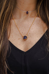 Collar Drusa de Amatista