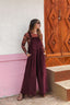 Overall Étnica corduroy sin mangas - Uva