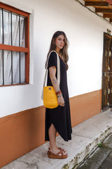 Mochila Matices Color Mostaza