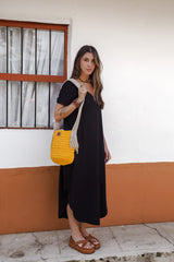 Mochila Matices Color Mostaza