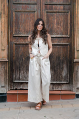 Pantalón Malibú - Color Crudo