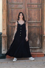 Enterizo BOTA Campana - Negro Chalis