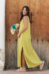 Vestido Gitana - Verde Pistacho