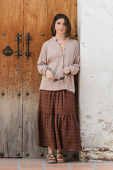 Blusa Lira - Color Kaki