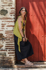 Blusa Chaleco Perla - Verde Pistacho