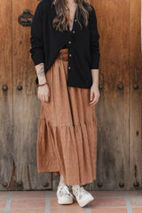 Falda Larga Inspiración - Avellana