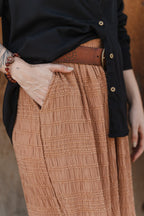 Falda Larga Inspiración - Avellana