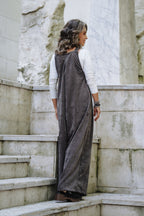 Overall Étnica corduroy sin mangas - Gris Plutón