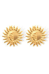 Aretes de Sol Media Cara