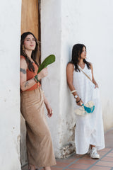 Vestido Gitana - Color Blanco