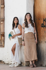 Blusa Chaleco Perla - Color Blanco