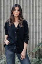 Sobrepuesto / Blusa Lira - Color Negro