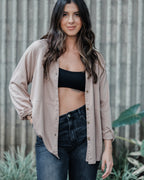Sobrepuesto / Blusa Lira - Color Caqui