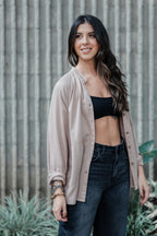 Sobrepuesto / Blusa Lira - Color Caqui