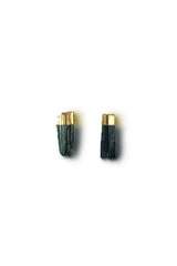 Aretes de Turmalina Negra en Bruto