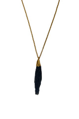 Collar Cianita Negra
