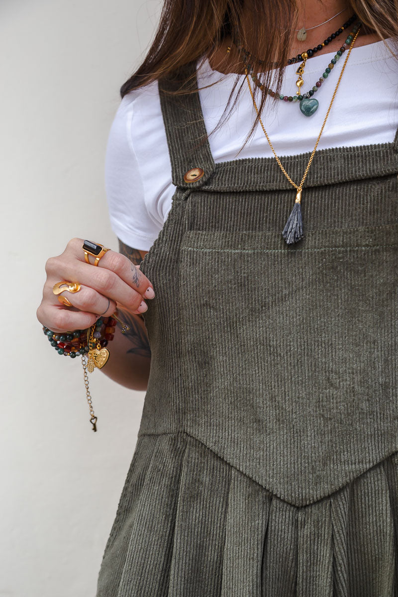 Collar Cianita Negra