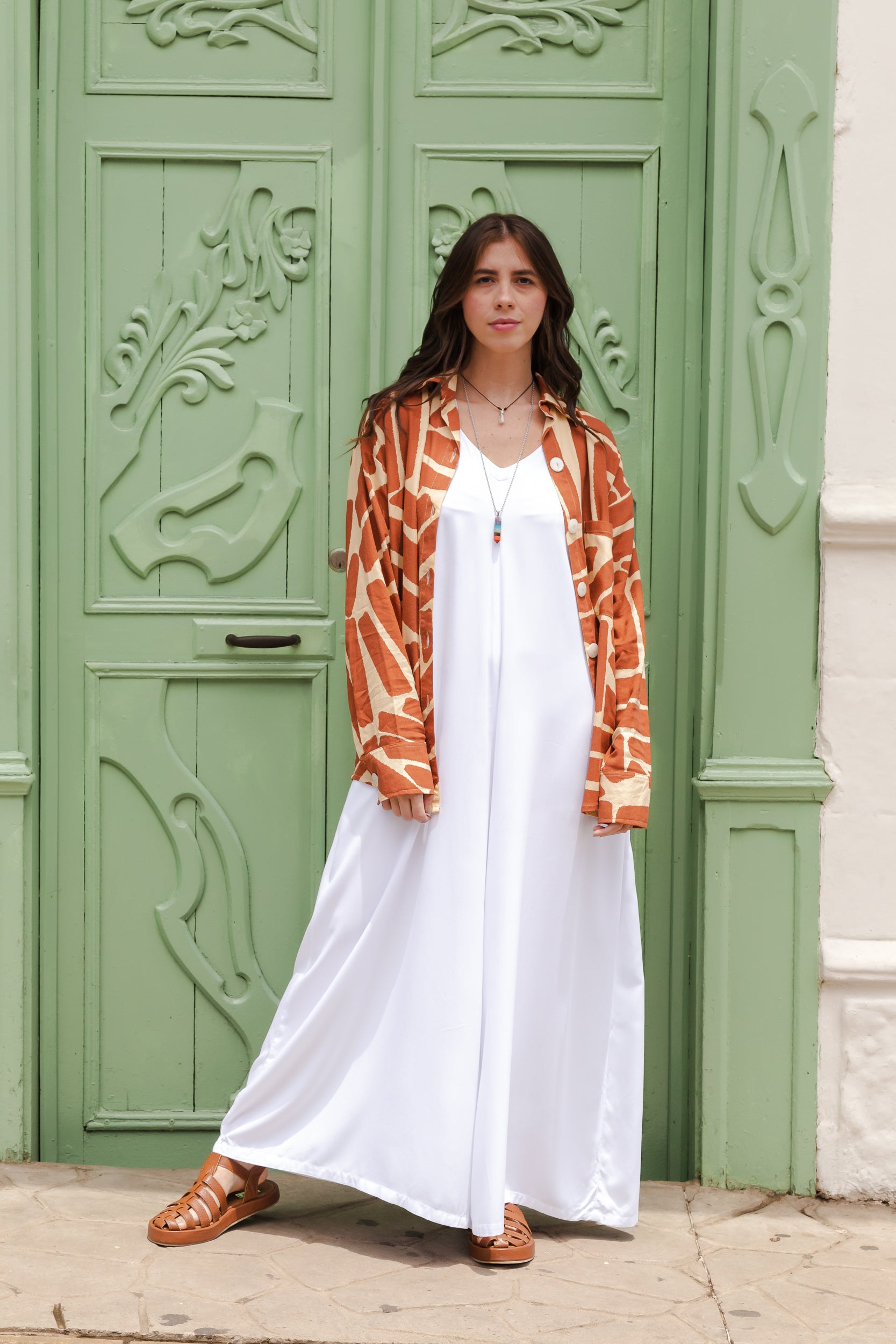 Chaqueta Oversize Lino - Mara