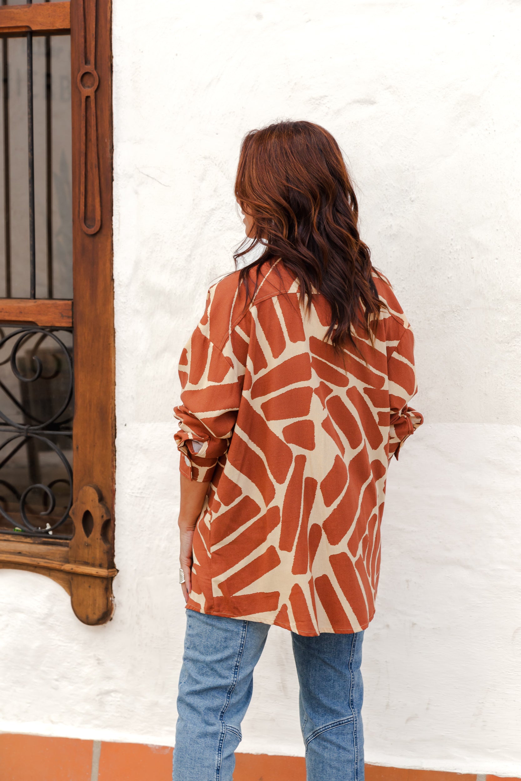 Chaqueta Oversize Lino - Mara