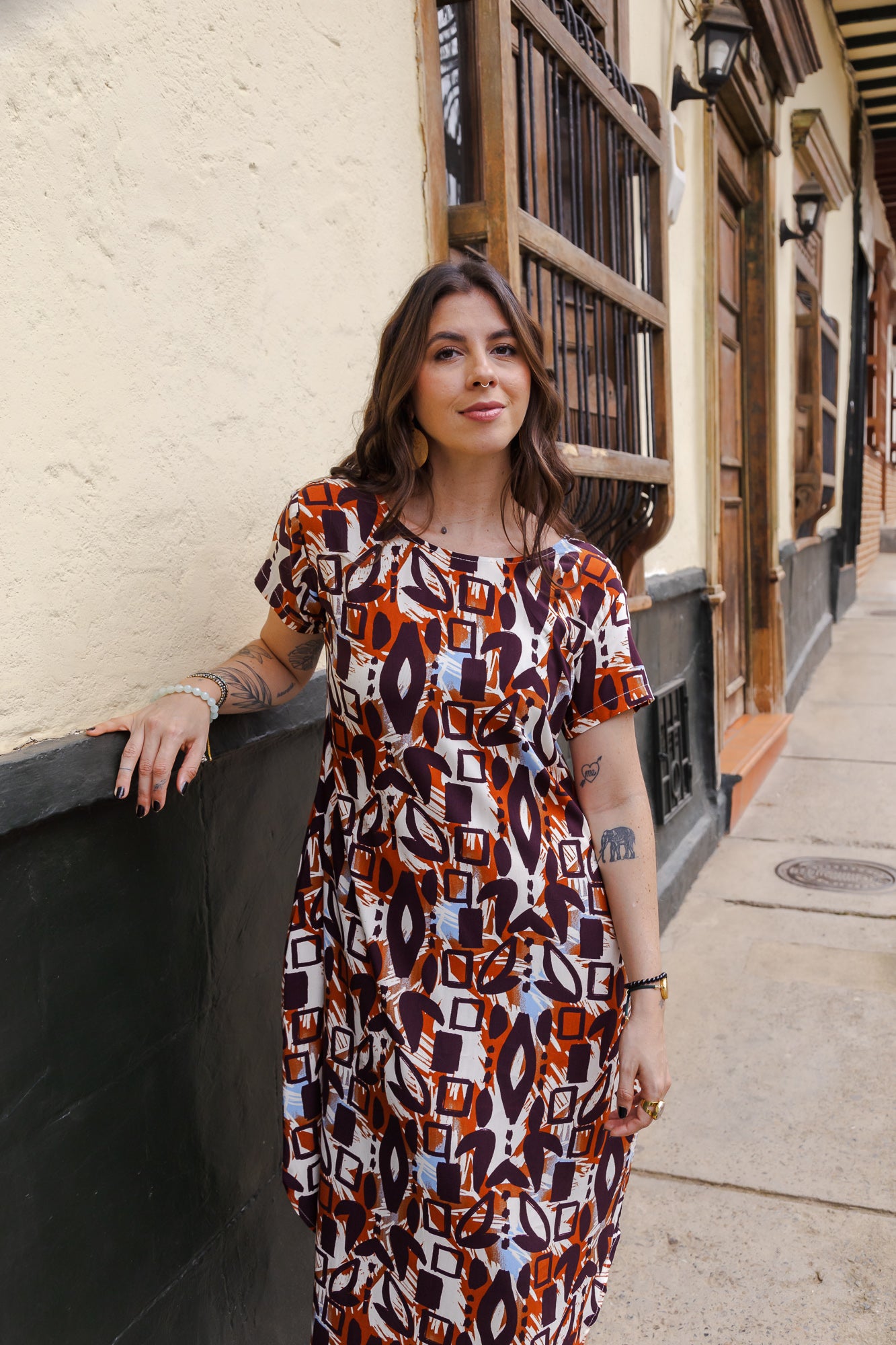 Vestido Alma multi cuello en v o redondo  - Tribu