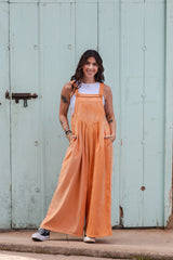 Overall Étnica corduroy sin mangas - Curuba