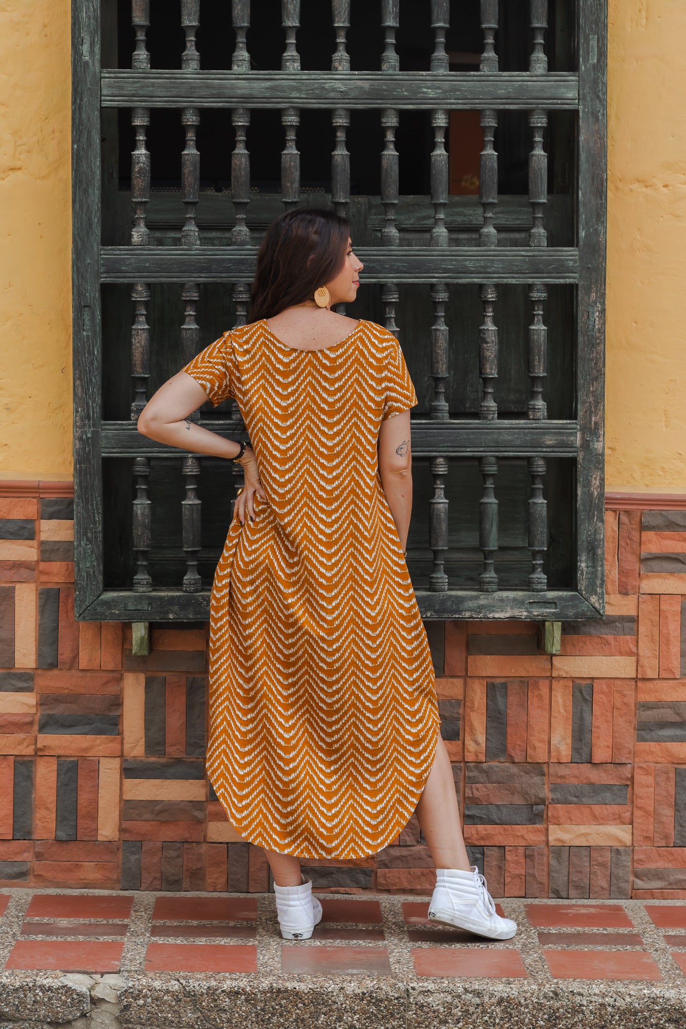 Vestido Alma multi cuello en v o redondo  - Etnia