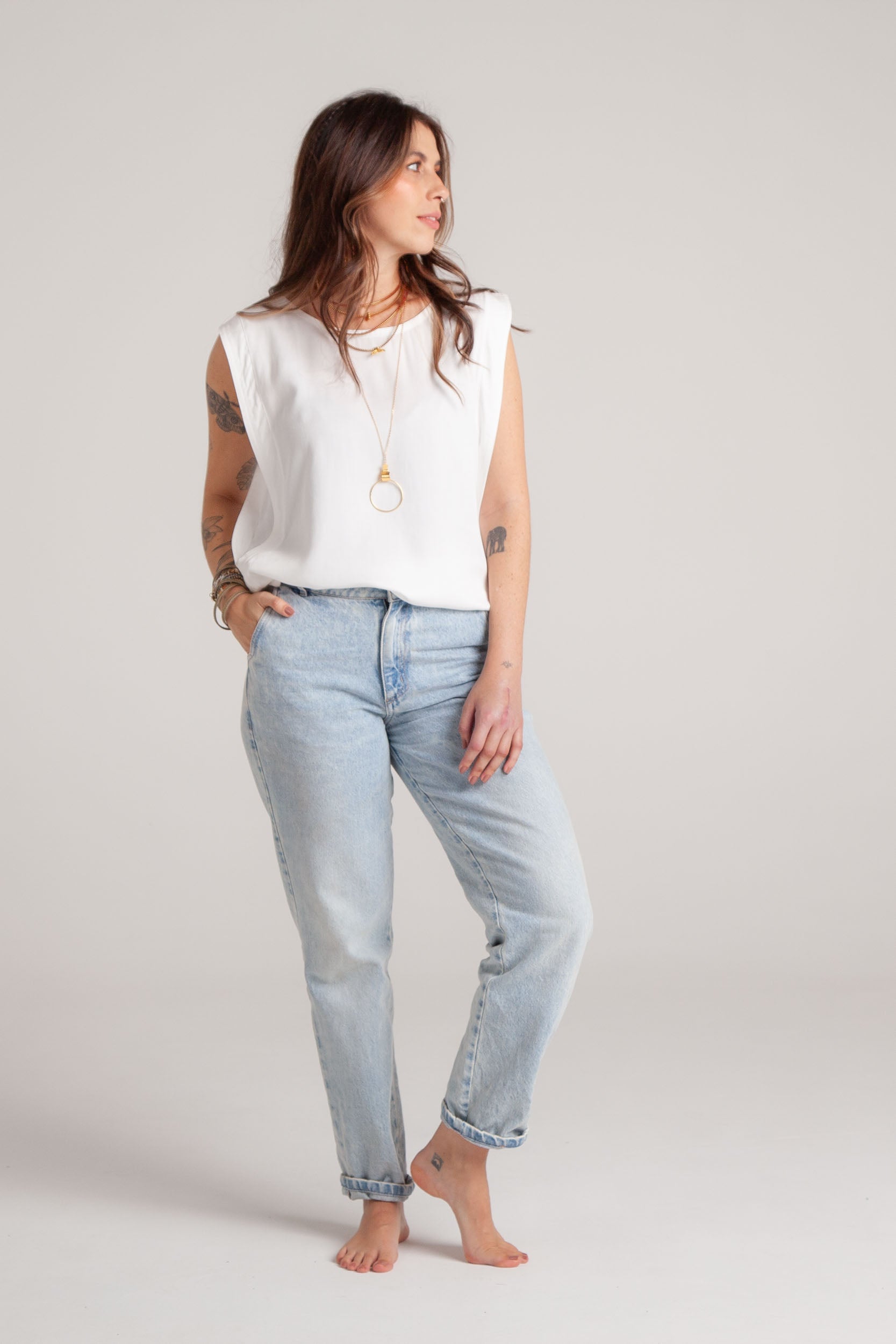Blusa Sofia - Color Blanco hueso