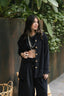 Chaqueta Corduroy Oversize - Negra