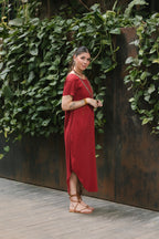 Vestido Alma Multiproposito - Cereza