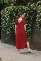 Vestido Alma Multiproposito - Cereza