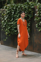 Vestido Alma Multiproposito - Zanahoria