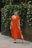 Vestido Alma Multiproposito - mandarina