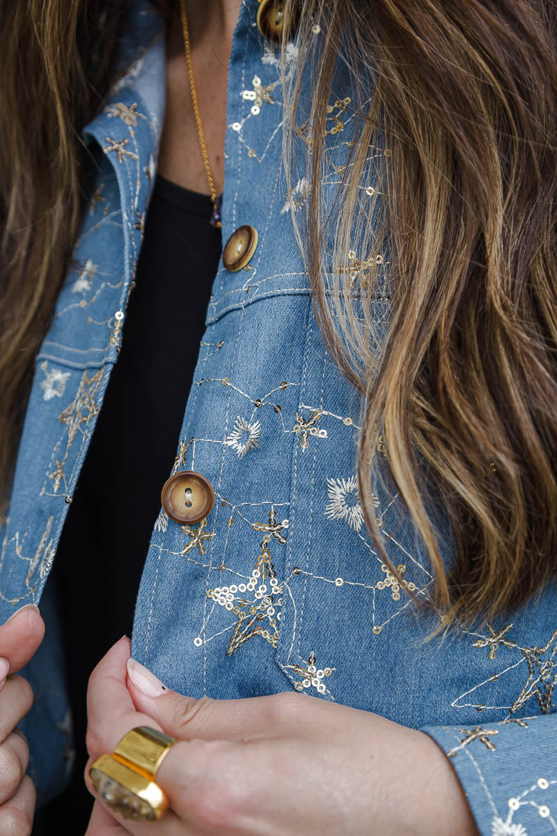Chaqueta BORDADA Oversize STAR (Edición Limitada)