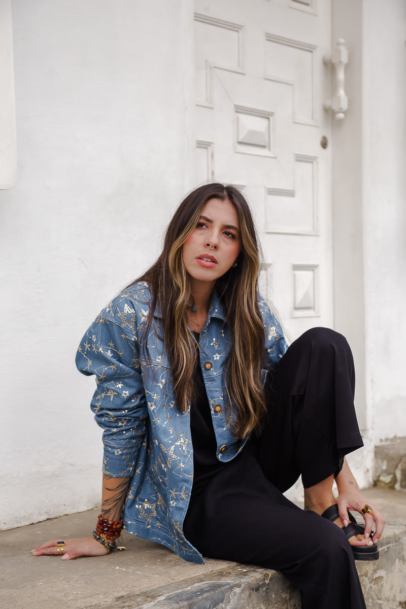Chaqueta BORDADA Oversize STAR (Edición Limitada)