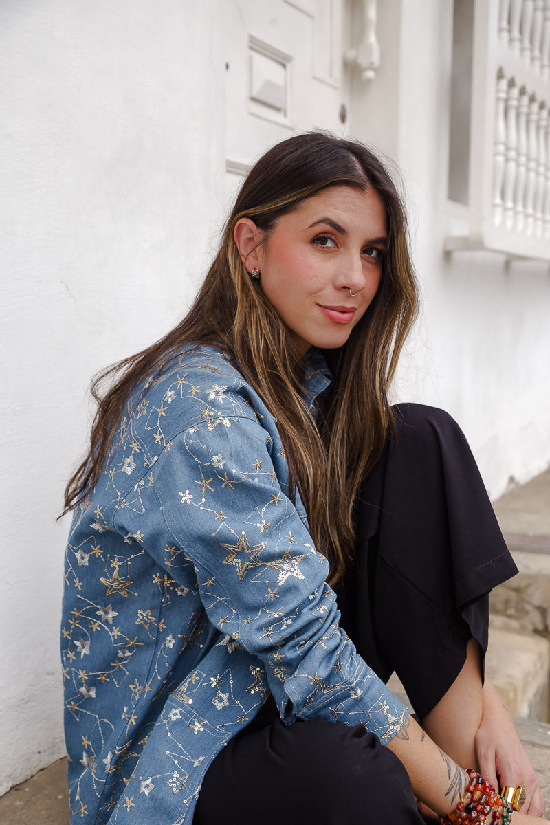 Chaqueta BORDADA Oversize STAR (Edición Limitada)