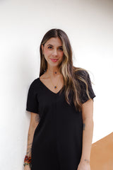 COMBO! Blusa Boho Blanca + Enterizo Alma negro