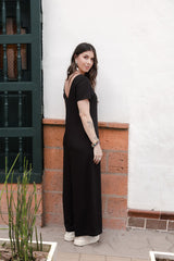 Enterizo Alma con mangas - Negro